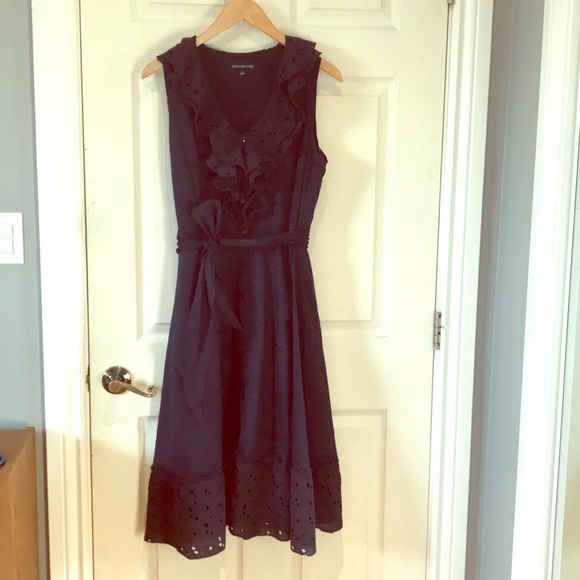 Feminine Ruffle Shirt Dress - Picture 2 of 7